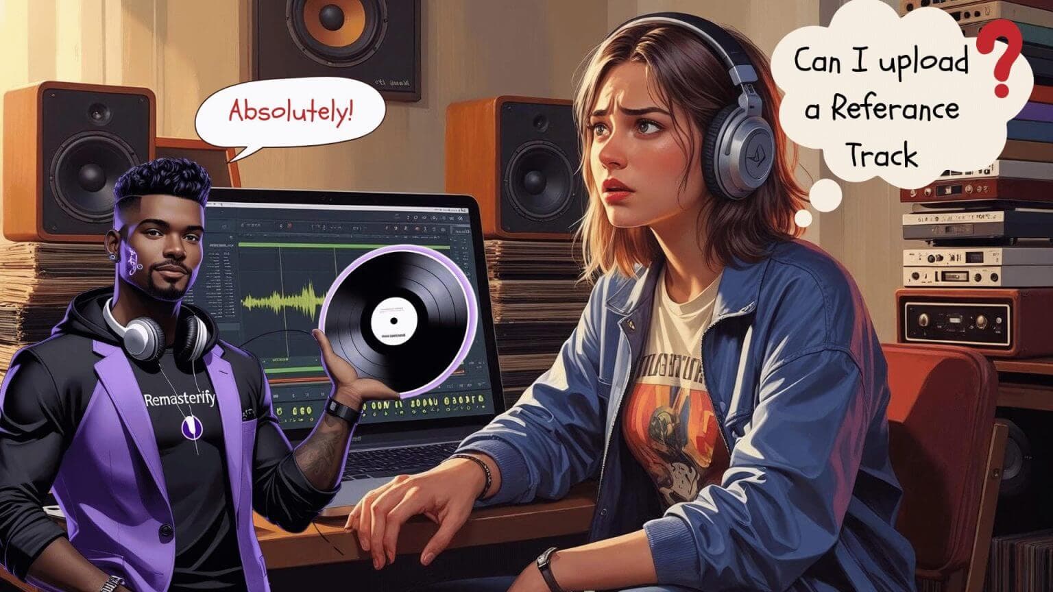 Pista de referencia de Remasterify