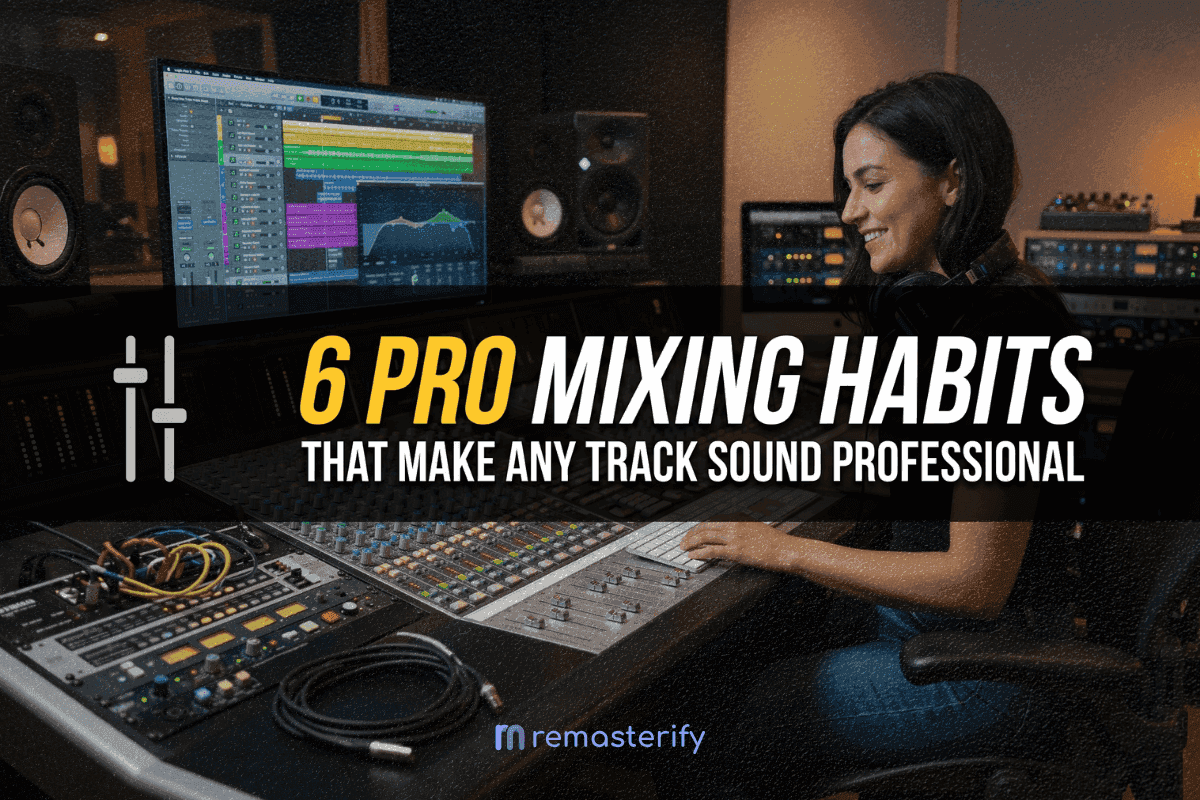 6 abitudini di mix pro che fanno suonare professionale qualsiasi traccia