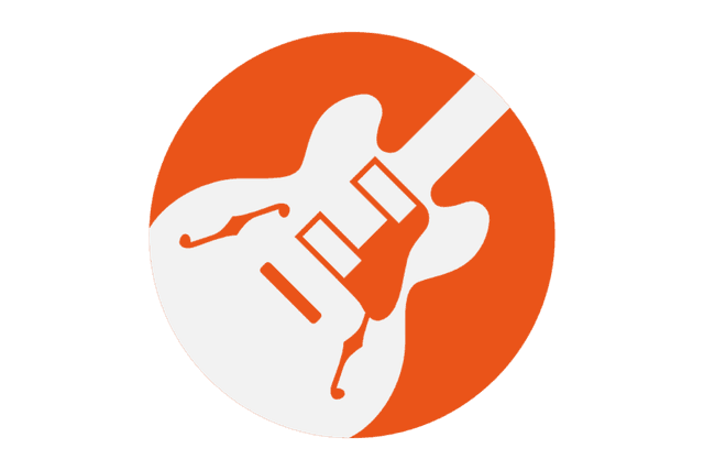 Logo GarageBand — il DAW gratuito di Apple per i principianti su Mac e iOS