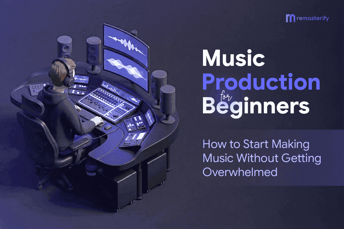 Produzione musicale per principianti: come iniziare a fare musica senza sentirsi sopraffatti