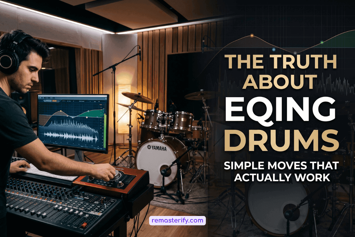 La verdad sobre el EQ de la batería: movimientos simples que realmente funcionan